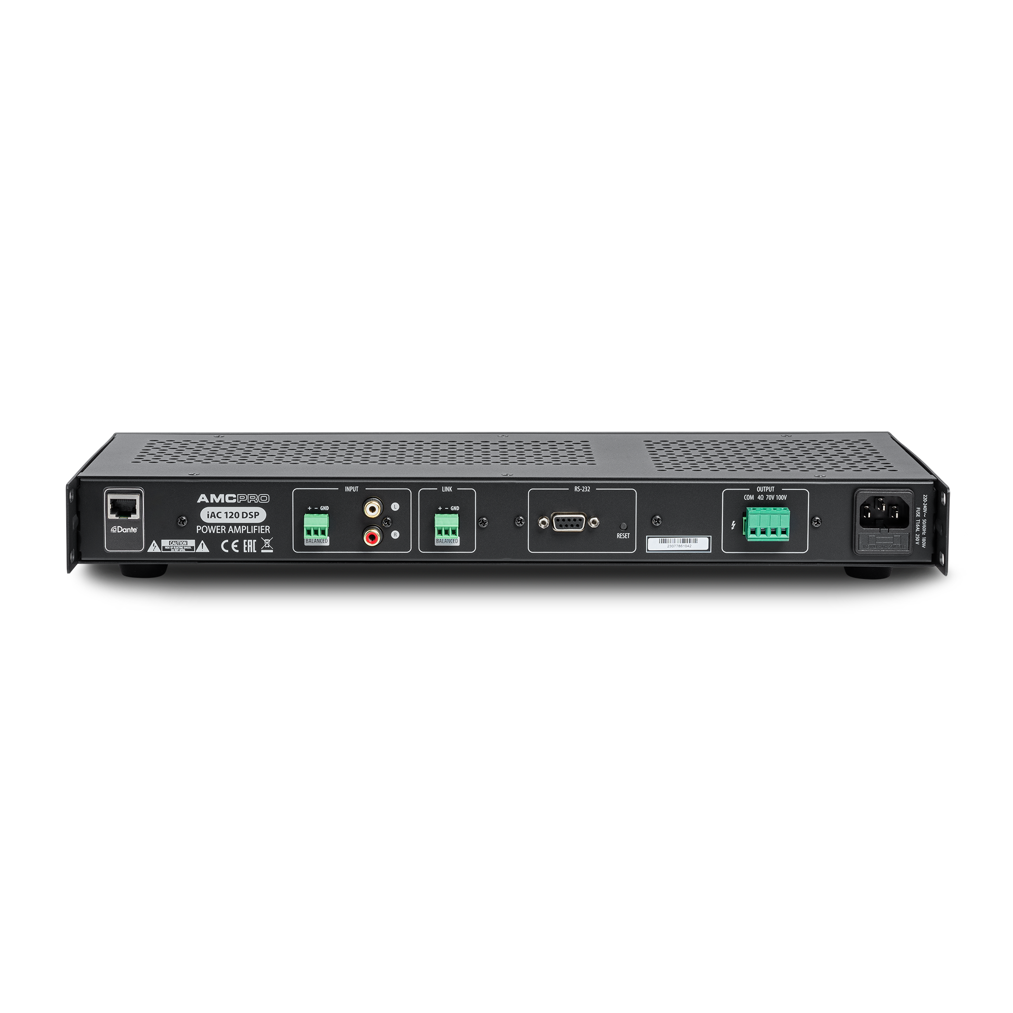 iAC 120 DSP Dante s-solution