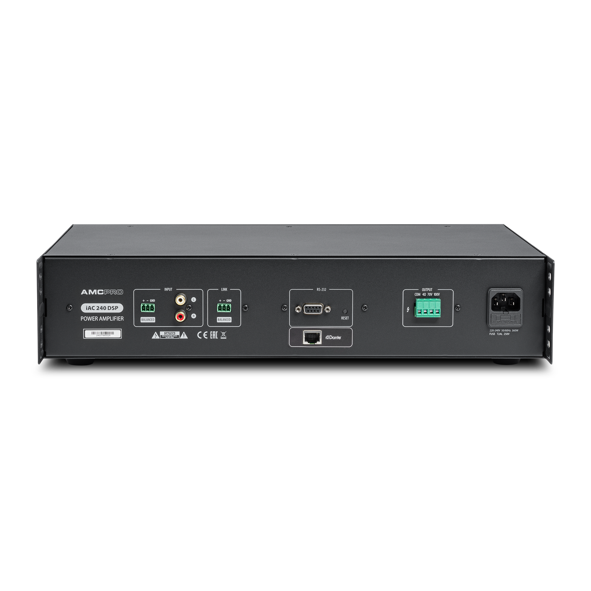 iAC 240 DSP Dante AMC