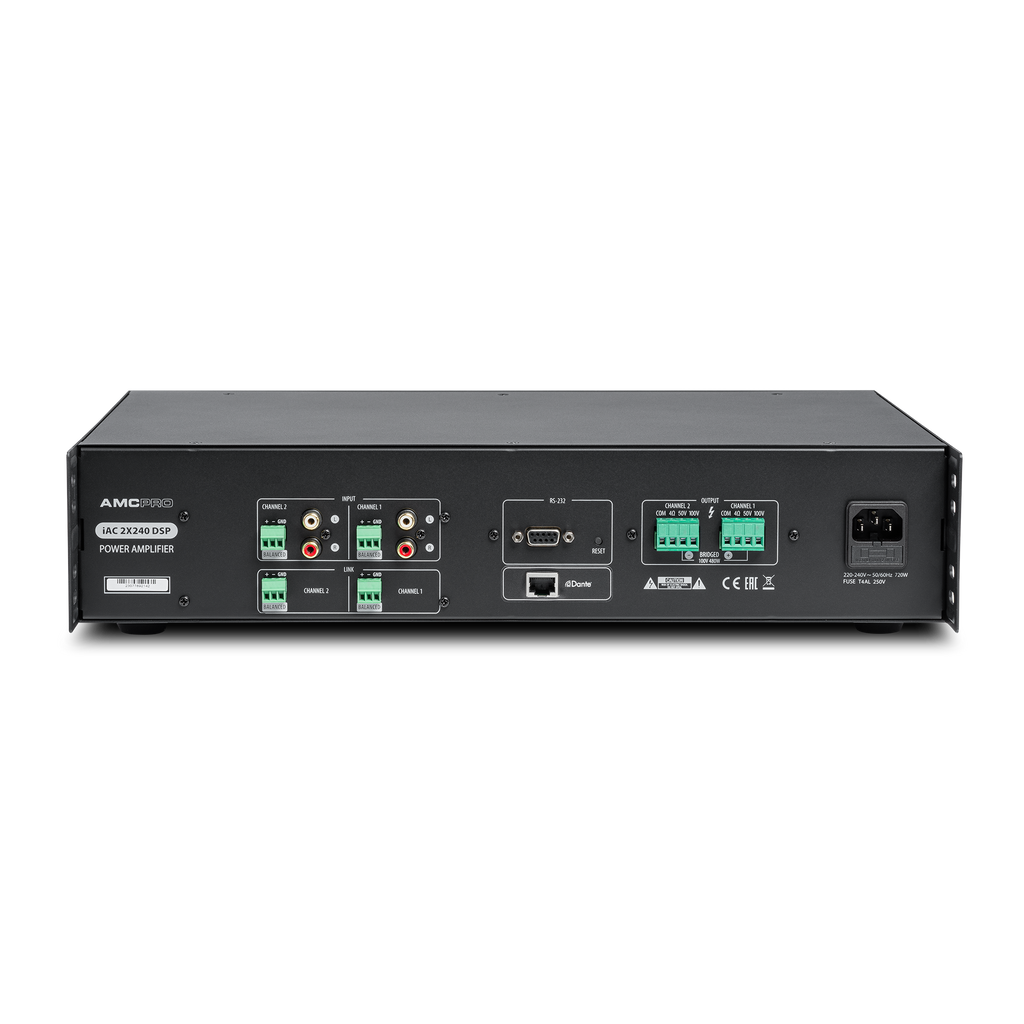iAC 2X240 DSP Dante AMC